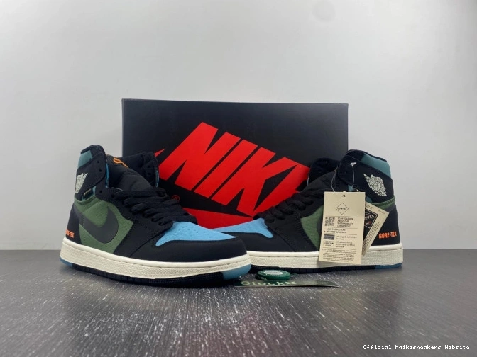 Official Maikesneakers J 1 Olive Sky Gore-Tex Light DB2889-003 Element Air Jordan 0817